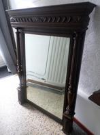 Fraaie antieke spiegel. Mechels / neo-renaissance. Ca. 1900, Ophalen, Rechthoekig, 50 tot 100 cm, 100 tot 150 cm