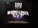 MARIO LANZA - 100 HITS LEGENDS - 5 CD - BOX, Cd's en Dvd's, Cd's | Pop, Boxset, Ophalen of Verzenden, Zo goed als nieuw