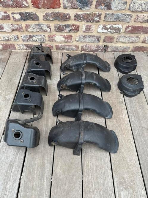 Piaggio Zip Type 1/2/3 koelkappen / spatborden, Fietsen en Brommers, Brommeronderdelen | Scooters, Zo goed als nieuw, Piaggio