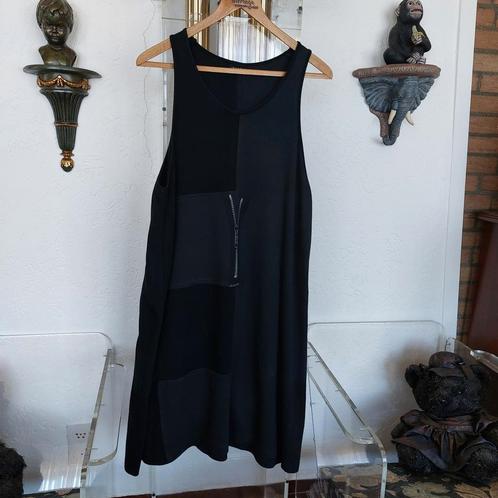 Tuniek van het merk Hebbeding.  Maat 46/48, Kleding | Dames, Grote Maten, Zo goed als nieuw, Blouse of Tuniek, Zwart, Verzenden