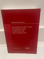 Hoofdlijnen van Nederlands burgerlijk procesrecht 9789461173, Boeken, Studieboeken en Cursussen, Ophalen of Verzenden, Zo goed als nieuw