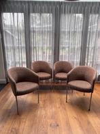 4 x eetkamerstoelen, design, Ophalen, Modern design, Overige kleuren, Zo goed als nieuw