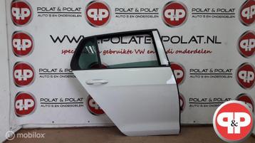 VW Golf 7 Portier / Deur Rechts Achter LC9A beschikbaar voor biedingen