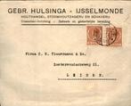 IJsselmonde - Gebr. Hulsinga - Houtzagerij - 1920, Gelopen, Zuid-Holland, Ophalen of Verzenden, Voor 1920