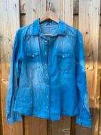 Spijkerblouse maat M., Kleding | Dames, Blouses en Tunieken, Maat 38/40 (M), Blauw, Ophalen of Verzenden, Gedragen