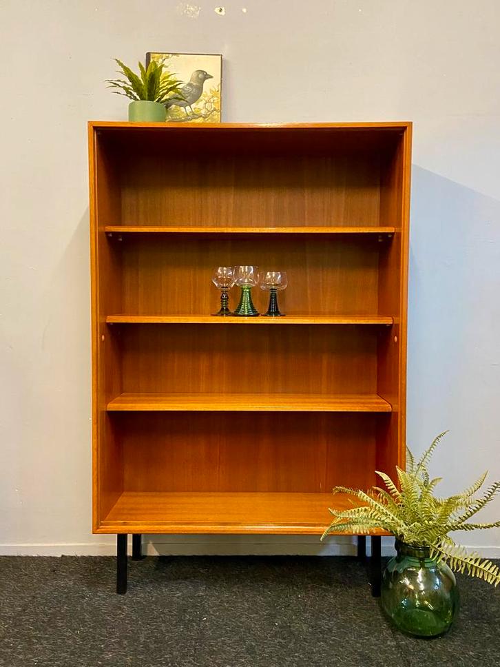 Vintage Formule Meubelen boekenkast jaren 50/60 retro kast, Huis en Inrichting, Kasten | Boekenkasten, Zo goed als nieuw, 50 tot 100 cm