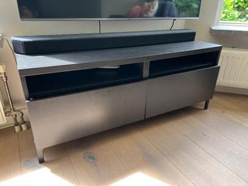 IKEA Besta tv meubel zwartbruin 