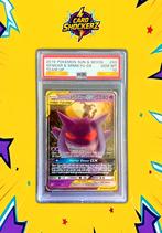 🟣 GENGAR & MIMIKYU GX #53 PSA 10 Team Up 🟣, Ophalen of Verzenden, Nieuw, Losse kaart