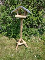 Prachtig nieuw houten vogelhuis op poot. Voederhuis nieuw!, Nieuw, Ophalen