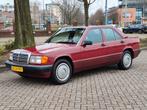 Mercedes 190-Serie 2.0 DIESEL 1993 Rood W201 APK GOEDE STAAT, Origineel Nederlands, Te koop, Stof, 1145 kg