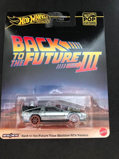 Hot wheels back to the future, Hobby en Vrije tijd, Modelauto's | Overige schalen, Nieuw, Ophalen of Verzenden