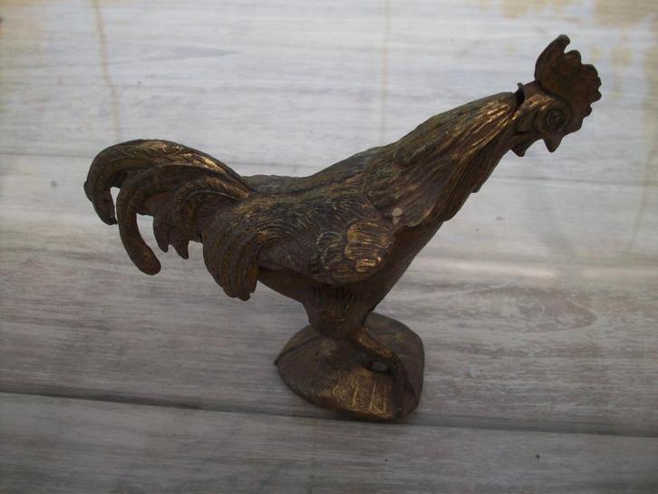 massief koper potje in de vorm van een mooie haan, Antiek en Kunst, Antiek | Koper en Brons, Koper, Ophalen of Verzenden