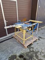 Scheppach TKU 315 zaagtafel met verlenging, Doe-het-zelf en Verbouw, Gereedschap | Zaagmachines, Ophalen, Gebruikt, Cirkelzaag