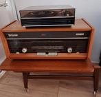 Vintage Philips Radio met Platenspeler, Ophalen, Gebruikt, Radio