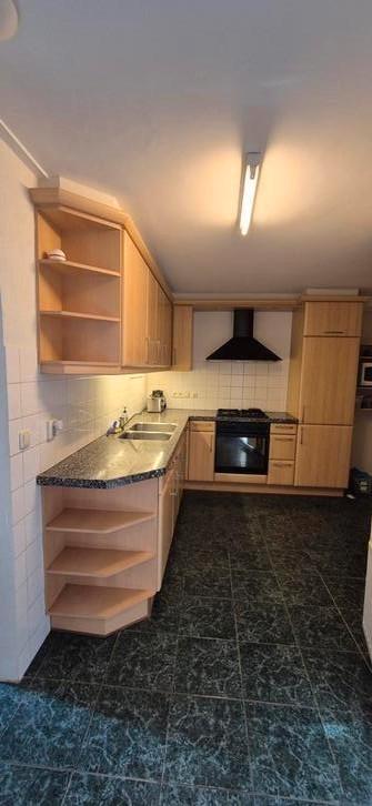 Mooie degelijke keuken, Huis en Inrichting, Keuken | Complete keukens, Gebruikt, Hoekkeuken, Ophalen