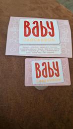 Baby cadeaubon t.w.v. €25, Ophalen of Verzenden, Zo goed als nieuw, Overige merken