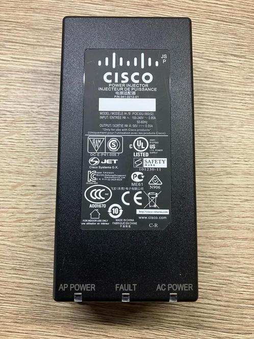 Cisco 30W PoE Power Injector POE30U-560(G), Computers en Software, Netwerk switches, Gebruikt, Verzenden