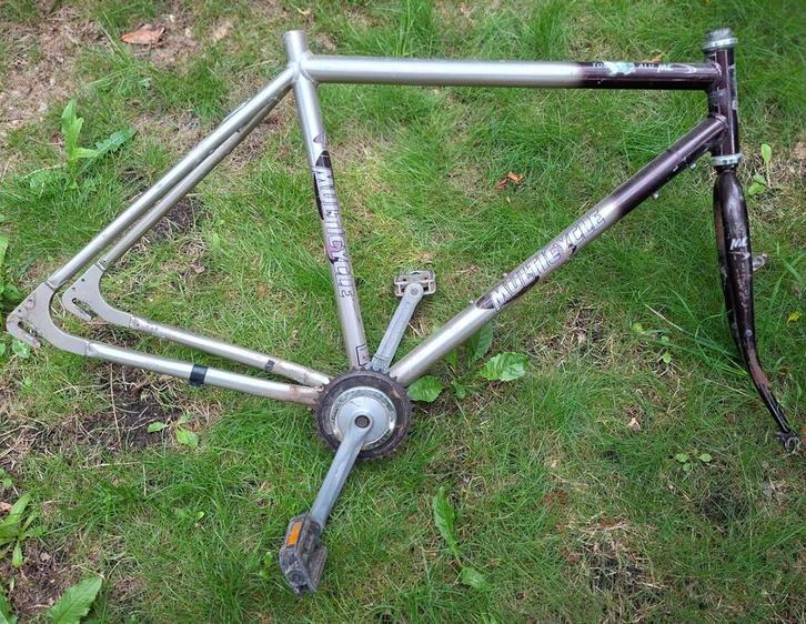 Lichtgewicht alu frame voor tour sportfiets heren Multicycle, Fietsen en Brommers, Fietsonderdelen, Gebruikt, Algemeen, Frame