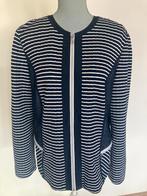 Bauw/wit gestreept jasje/vest - Witteveen, Blauw, Ophalen of Verzenden, Witteveen, Jasje of Colbert