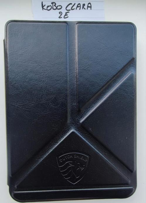 Kobo Clara 2E origami zwart hoesje zwart sleepcover, Computers en Software, E-readers, Nieuw, 6 inch of minder, Ophalen of Verzenden