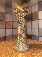 Icaros Rhodos,vintage knopvaas kleurrijk met goud verguld, Antiek en Kunst, Ophalen of Verzenden