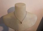 Ketting zilverkleur met hanger oranje stenen nieuw, Met hanger, Verzenden, Nieuw, Steen of Mineraal