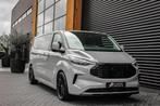 Ford Transit Custom 300 2.0 TDCI L2H1 Limited 170PK JB- EDIT, Auto's, Zwart, 4 cilinders, 1912 kg, Bedrijf