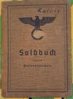 Soldbuch Hauptmann WH met 2 documenten, EK2 Spange Drager, Ophalen of Verzenden, Landmacht, Duitsland, Boek of Tijdschrift