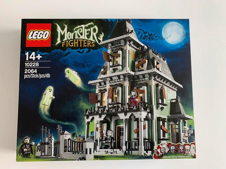 NIEUW Lego 10228 Spookhuis halloween + gratis weerwolf 9463, Kinderen en Baby's, Speelgoed | Duplo en Lego, Nieuw, Lego, Complete set