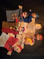 Oude vintage handpoppen, jan klaasen, roodkapje etc, Ophalen of Verzenden, Gebruikt, Pop