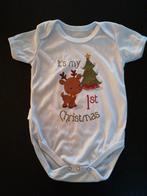 Kerst rompertje Maat 80, Kinderen en Baby's, Babykleding | Maat 80, Ophalen of Verzenden, Nieuw, Jongetje of Meisje, Nacht- of Onderkleding