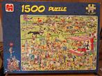 Puzzel Jan van Haasteren Ascot paardenrace 1500, Hobby en Vrije tijd, Denksport en Puzzels, Ophalen of Verzenden, 500 t/m 1500 stukjes