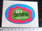 sticker it's Smiths super chips logo vintage, Verzenden, Zo goed als nieuw, Merk