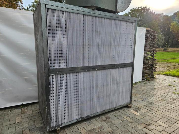 Afzuigwand tbv spuitcabine of losse opstelling, Doe-het-zelf en Verbouw, Ventilatie en Afzuiging, Gebruikt, Afzuiger, Ophalen of Verzenden