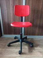 Ikea kinder bureaustoel, Ophalen, Gebruikt, Rood, Bureaustoel