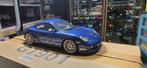 Porsche cayman r aqua blue 2021 1/18 Gt-Spirit, Hobby en Vrije tijd, Modelauto's | 1:18, Ophalen of Verzenden, Zo goed als nieuw