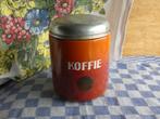 oude emaille koffiebus/ voorraadbus koffie/ keukenbus email, Ophalen of Verzenden