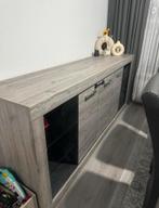 Dressoir hout grijs, Huis en Inrichting, Kasten | Dressoirs, Ophalen, Gebruikt