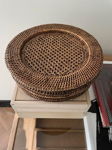 5x onderbord birmariet birmarieten rieten rivièra maison beschikbaar voor biedingen