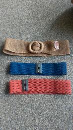 3 mooie ceinturen, Kleding | Dames, Riemen en Ceinturen, Ophalen of Verzenden, Zo goed als nieuw, Zwart, 90 tot 100 cm