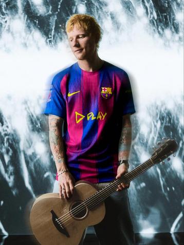 FC Barcelona x Ed Sheeran Shirt - Frenkie de Jong (S) beschikbaar voor biedingen