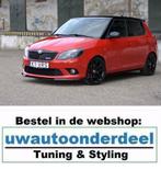 Maxton Spoiler Lip Splitter Voor Skoda Fabia RS MK2 Facelift