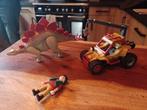 Playmobil 9432 Stegosaurus met Buggy, Kinderen en Baby's, Speelgoed | Playmobil, Ophalen of Verzenden, Gebruikt, Los playmobil