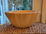 Bamboe schaal gratis, Huis en Inrichting, Woonaccessoires | Schalen en Manden, Ophalen, Gebruikt, Rond, Schaal