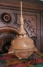 Antieke/Birmese/Offerschaal/Houtsnijwerk, Antiek en Kunst, Ophalen of Verzenden