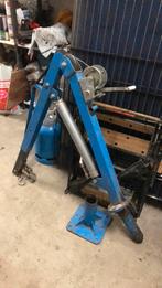 Takel voor aanhanger, Ophalen, Gebruikt, Handmatig