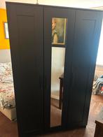 Ikea kast 3 deurs met spiegel, Ophalen of Verzenden, Zo goed als nieuw, 25 tot 50 cm