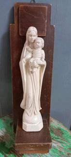 Antiek Mariabeeld met console, Ophalen of Verzenden