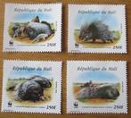 Mali, WWF serie Stekelvarken, Verzenden, Postfris, Dier of Natuur