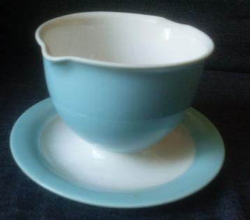 Sauskom / Juskom Driehoek Potterie Huizen blauw